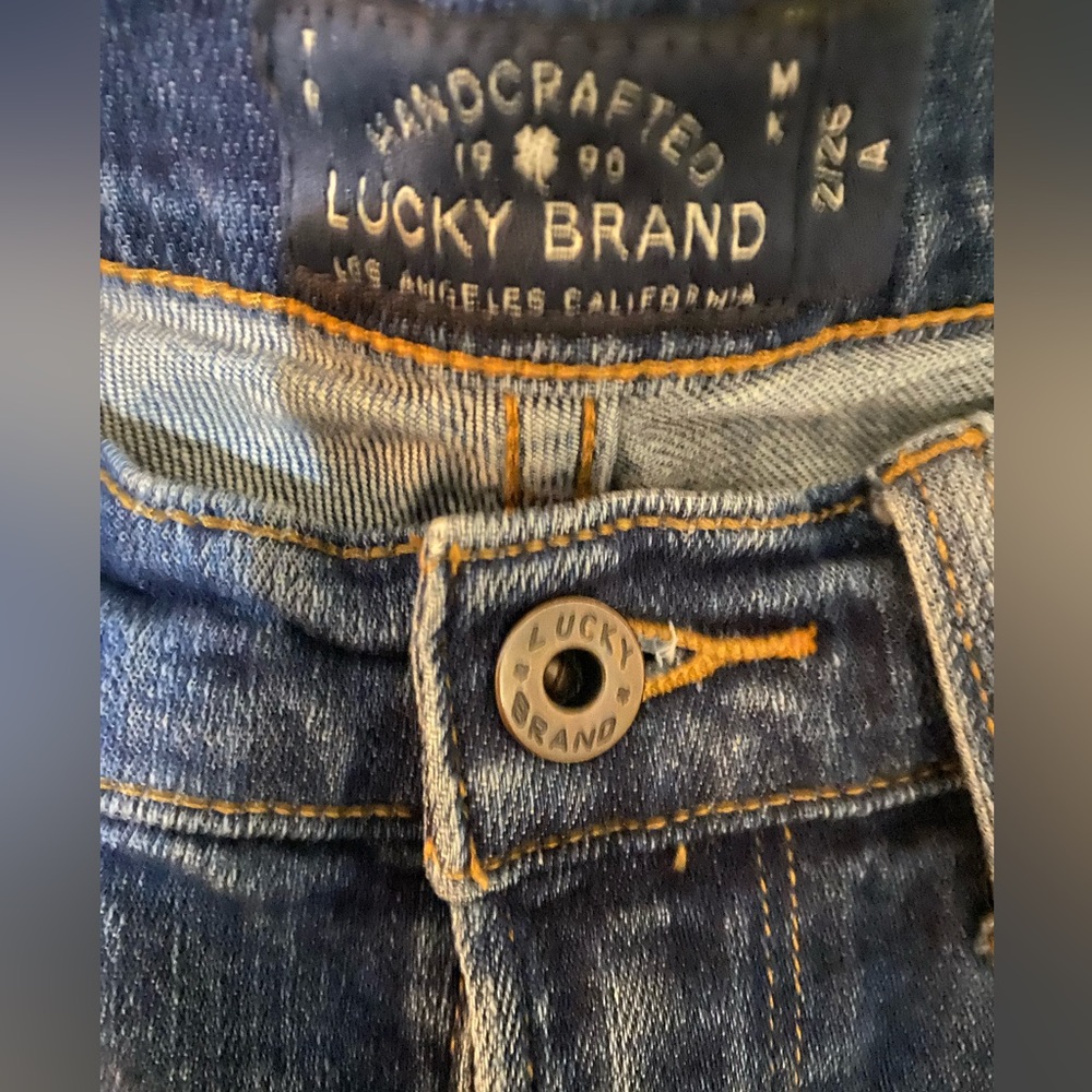 Lucky Brand Classic Blue Denim Women's Jeans - Picture 3 of 4